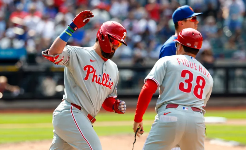 Veteran Phillies Slugger Kyle Schwarber Joins Teammate Bryce Harper In Home Run Derby